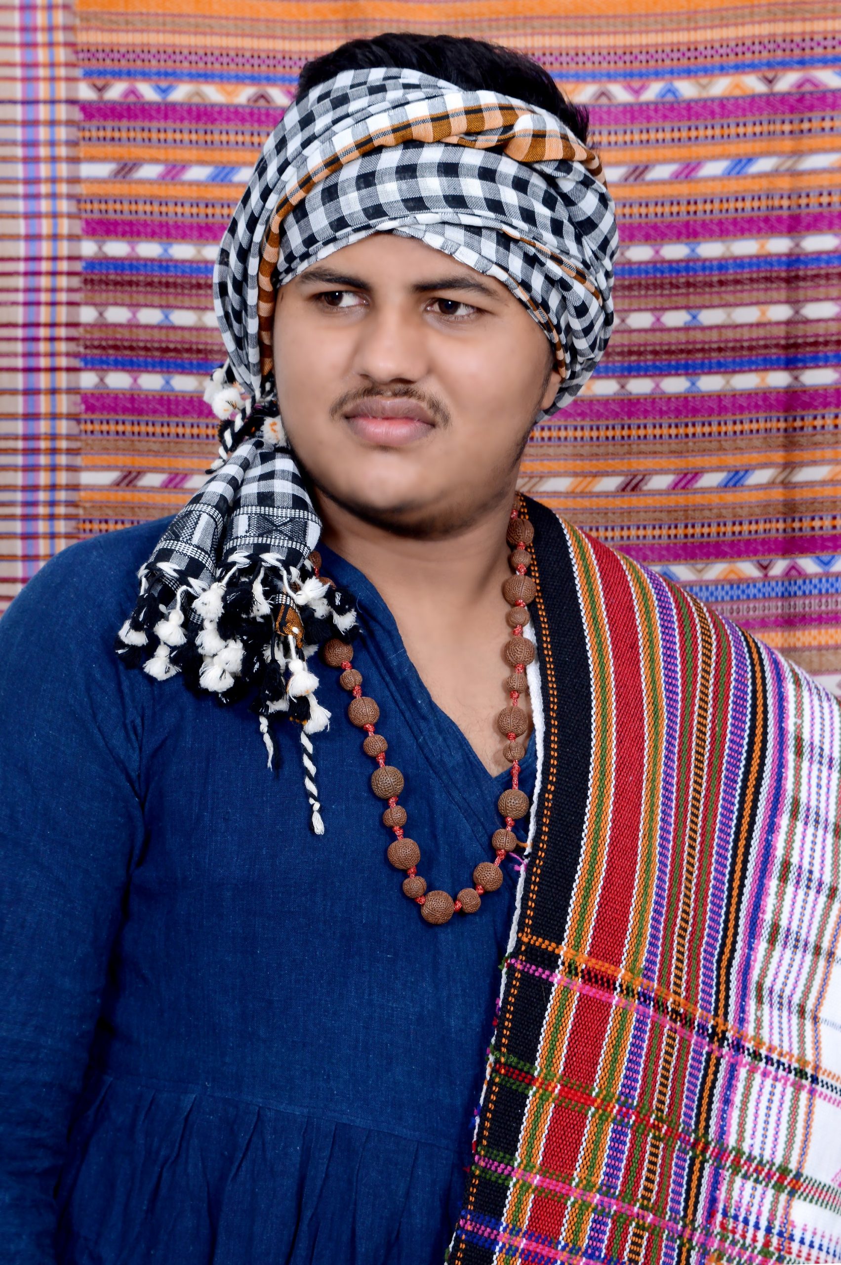 Rajan Vankar – India in his traditional clothes (1)